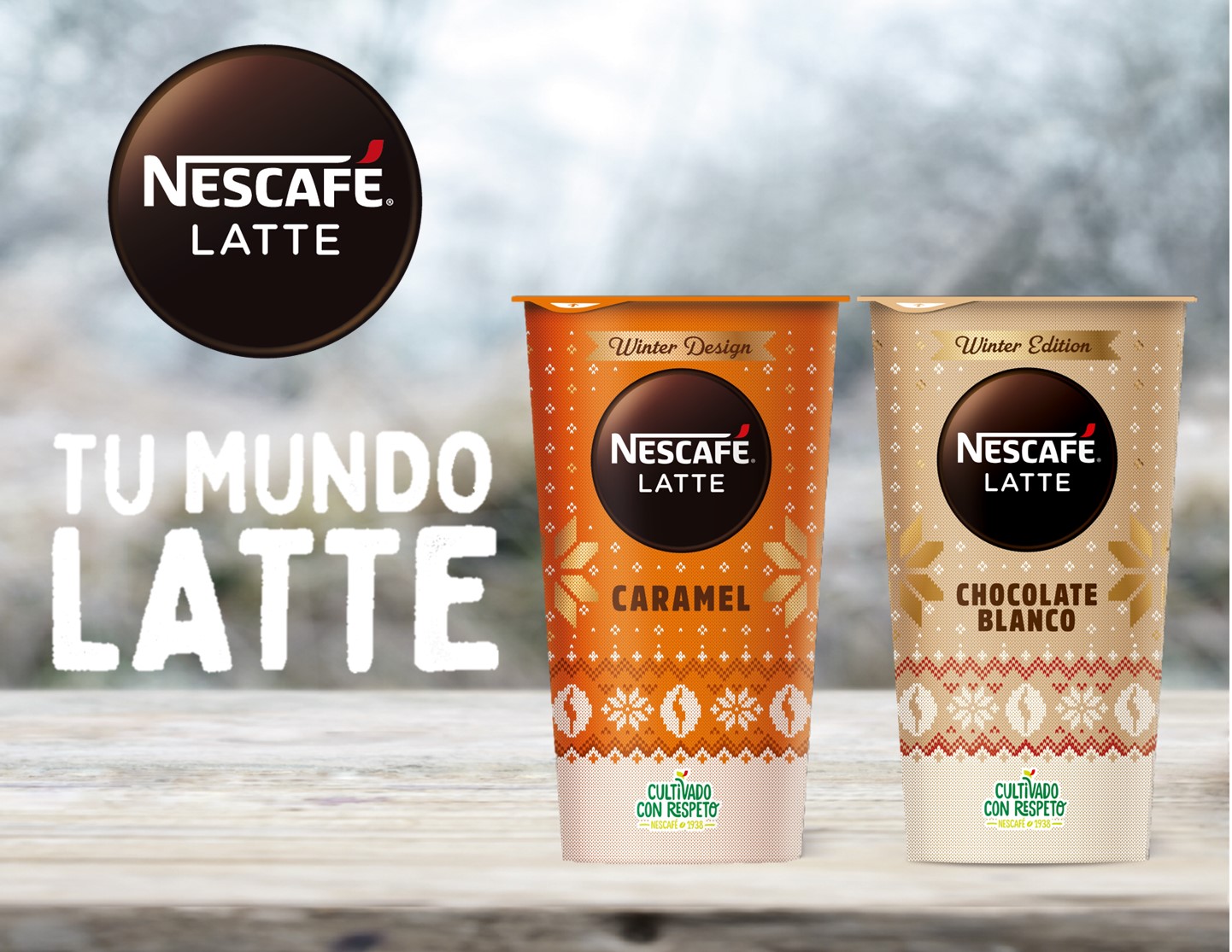 Nuevos Nescafe Latte Winter Edition